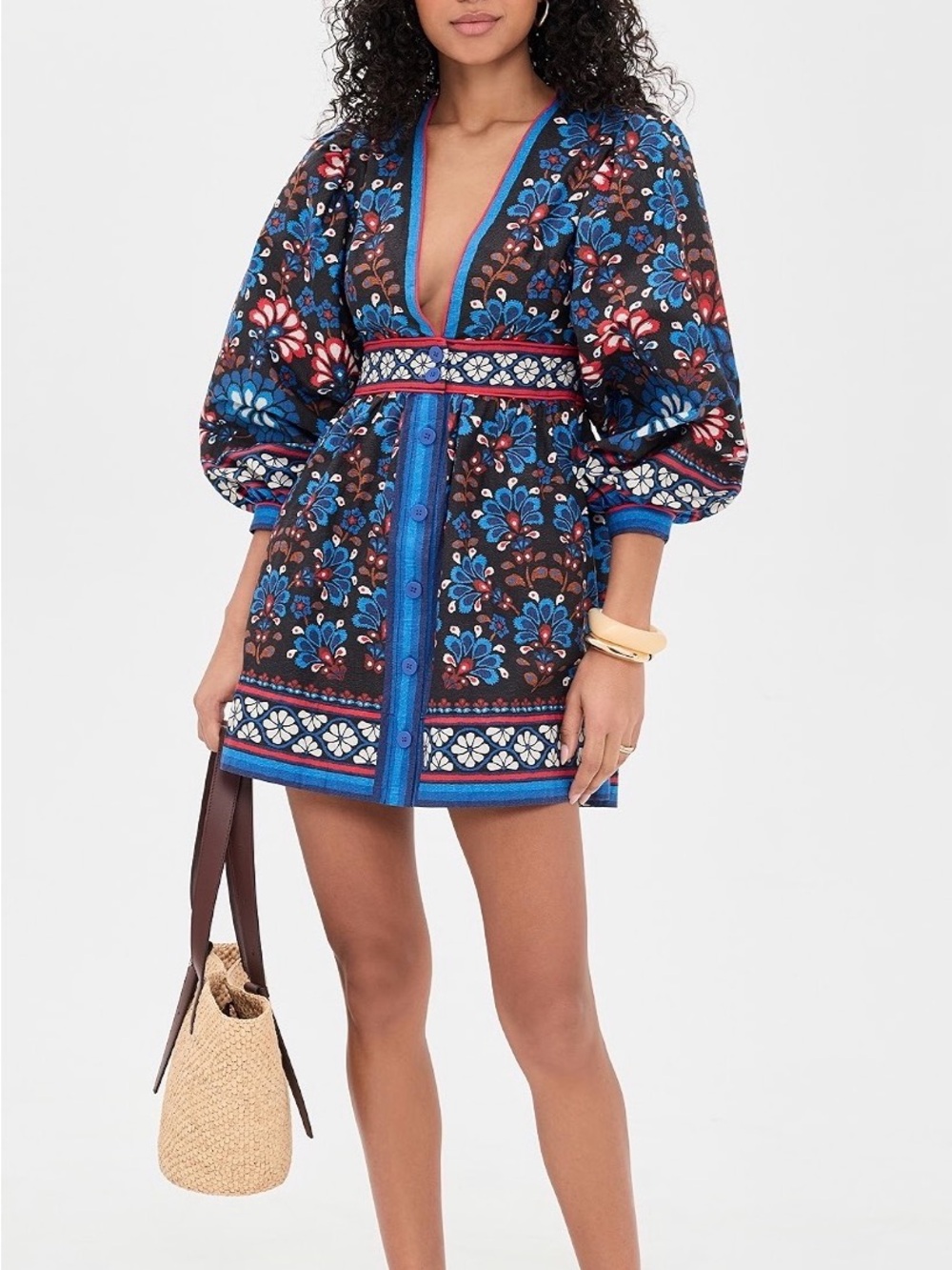 FARM Rio
Latina Scarf Black Mini Dress L